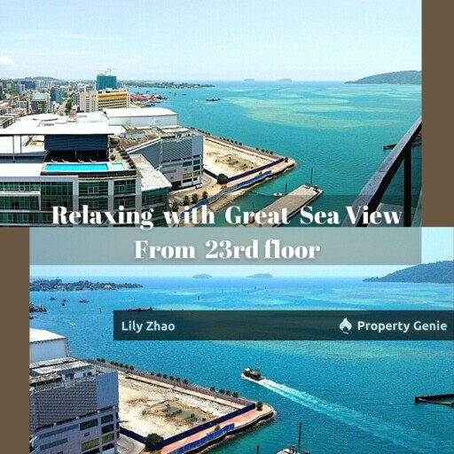 Jesselton Residence High End Condo for Sale, Tower C, Next to Suria Mall Kota Kinabalu City Centre