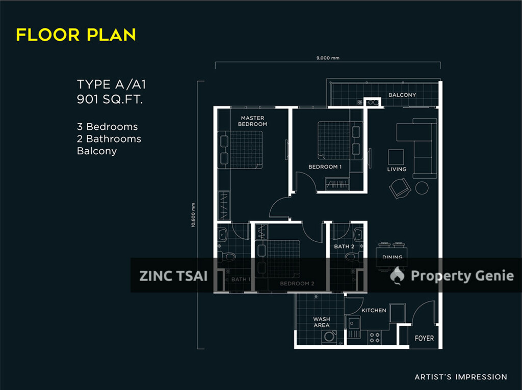 Residensi Max_Rumahwip {Save RM 30,000} 5~8 mins drive to KTM Putra & KTM Sentul