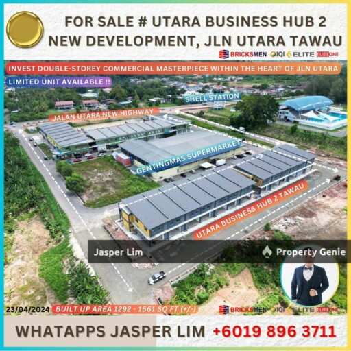 New Project Development Utara Business Hub 2 Tawau