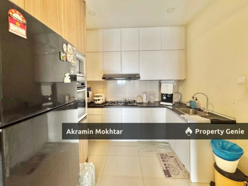 Corner Unit, Fully Furnished & 2 Parking | Residensi Rampai The Parc Tower, Setapak