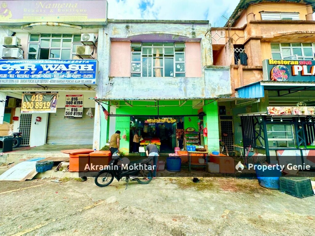 Shoplot 2 Storey Naluri Sukma Bandar Puncak Alam