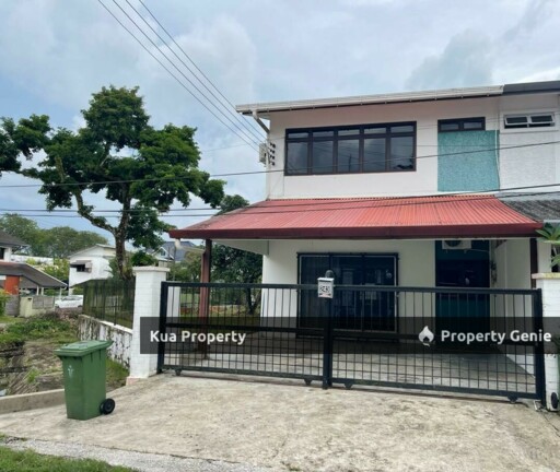 Double storey terrace corner For Sale Located at Jalan Westwood Kuching City