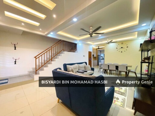 RENOVATED & EXTENDED Double Storey Terrace Intermediate @ Jalan Merbuk Taman Bentara, Telok Panglima Garang.