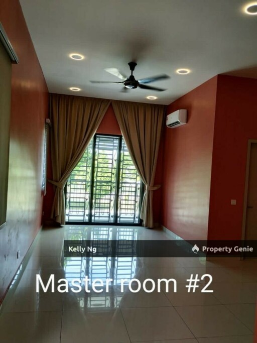 Cluster Semi D Partly Furnished Periwinkle At Bandar Rimbayu For Rent