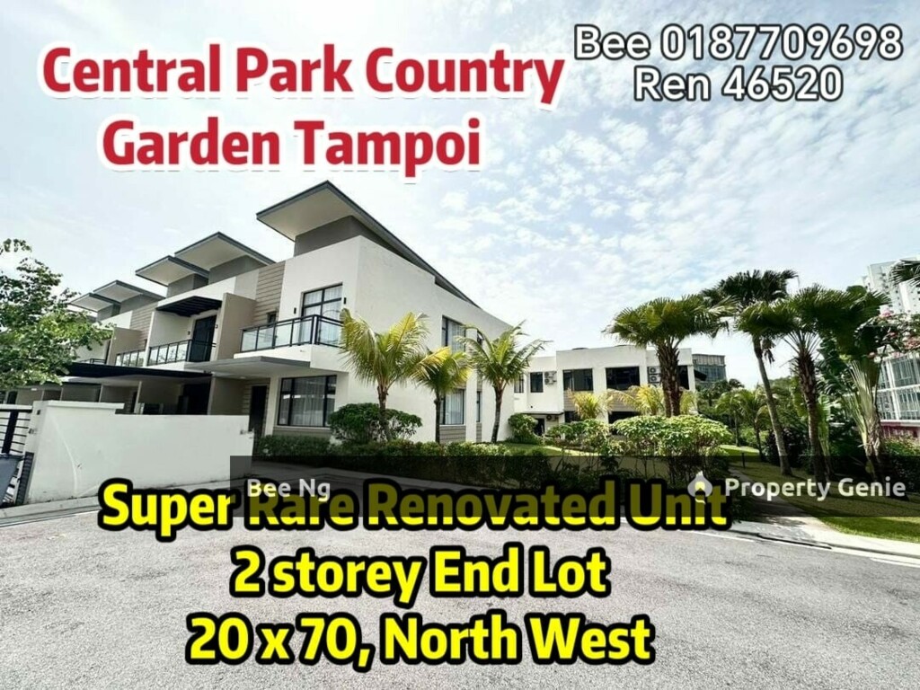 Taman Damansara Aliff @ Tampoi End Lot storey terrace