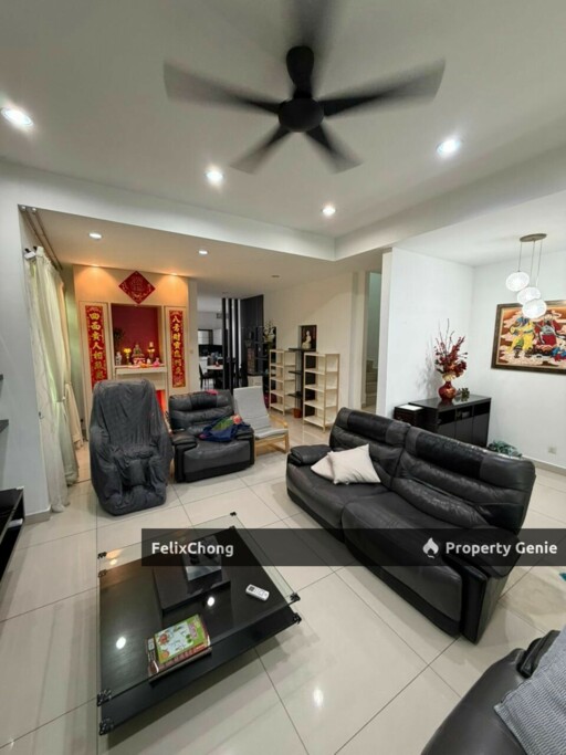 Kempas Height 2 Sty Cluster Corner,Renovated,Johor Bahru,Unblock View