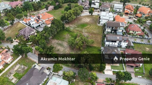 Tanah Geran Individu Lot Bungalow  Jalan Menara Bukit Jelutong .