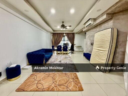 Freehold & 2 Parking | Villa Wangsamas Condominium, Wangsa Maju.