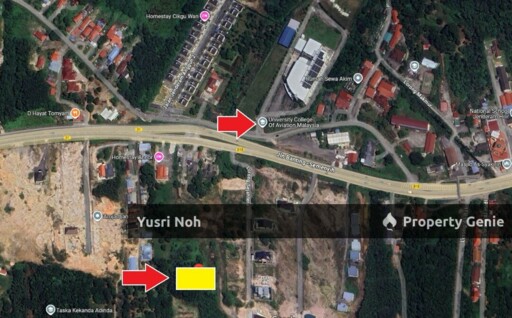 TANAH BANGUNAN JENDERAM HILIR NEAR AVIATION MALAYSIA COLLEGE