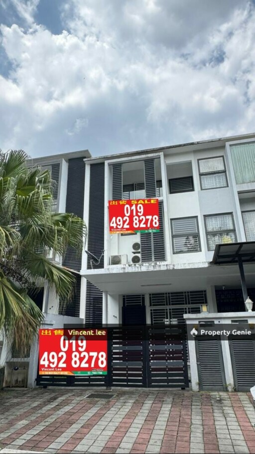 Eden@Jalil, Freehold, 3 Storey Landed, No Facing House, Super Nice Condition, Facing North Direction, Good Fengshui, Gated and Guarded, 10 Minutes Drive to Pavilion Bukit Jalil
