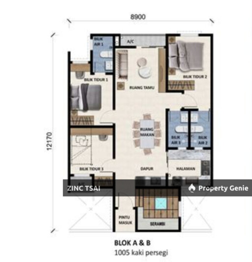 Residensi Jed Kajang 2 Apartment Auction | Freehold | 969 sqft | RM243,000