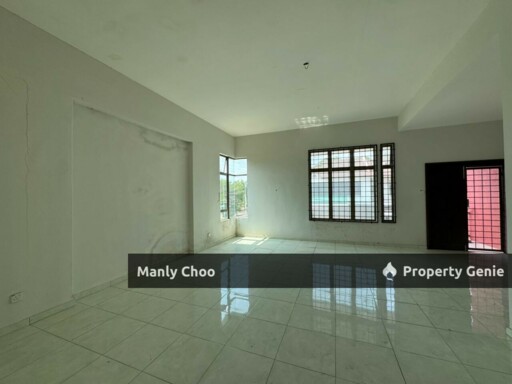CORNER Double Storey Desa Cheng Perdana Bare Unit Taman Merdeka GJH