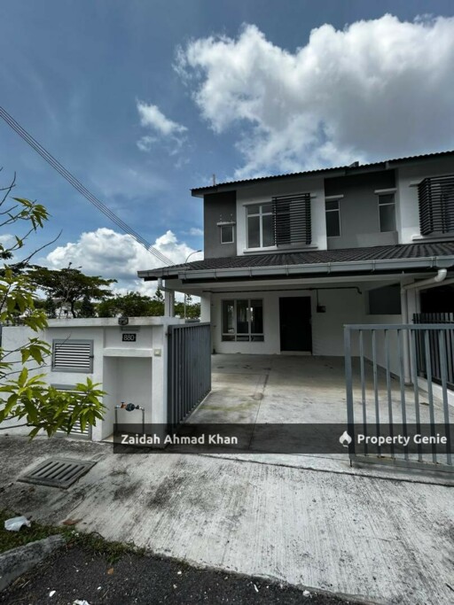 Aury Iringan Bayu Double Storey Terrace End Lot with Land