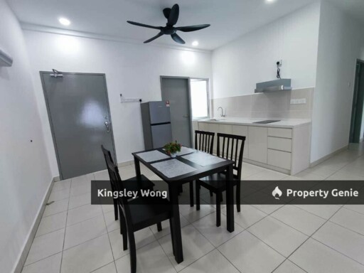 Fair Park Apartment High floor Furnished unit Town Area Near Simee Ipoh Garden For Rent