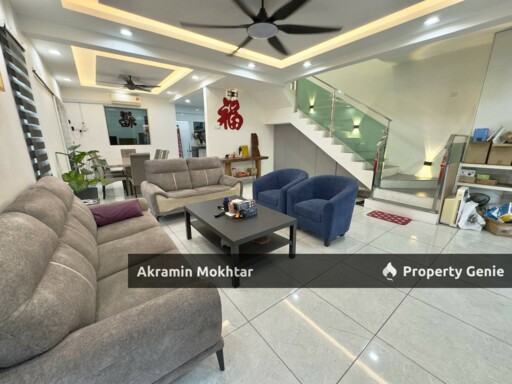FULLY RENOVATED & FULLY FURNISHED | 2-STOREY TERRACE END LOT TAMAN PUCHONG UTAMA, PUCHONG
