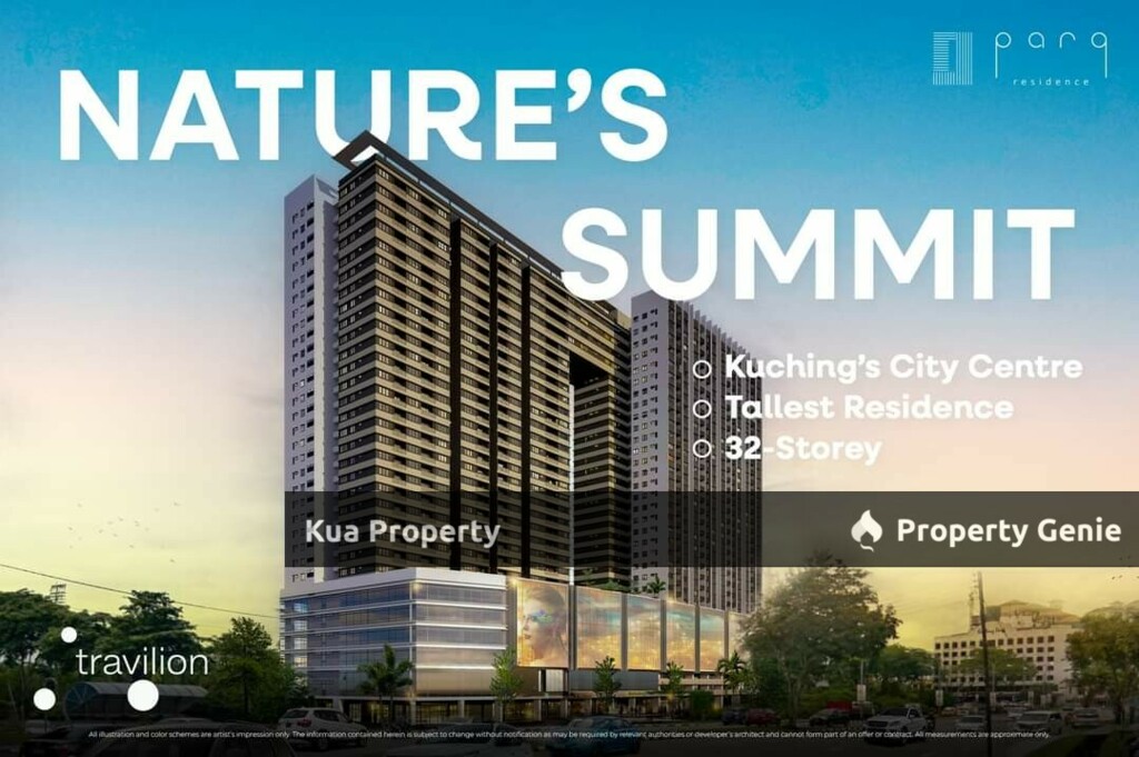 Kuchings Tallest Apartment Parq Residence Located at Padungan