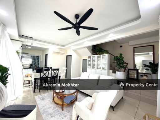 RENOVATED | DOUBLE STOREY TERRACE END LOT HOUSE IRAMA PERDANA LBS PUNCAK ALAM