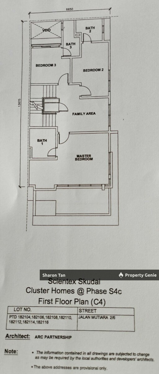 3 Storey Cluster House Taman Mutiara Mas Skudai Leasehold Negotiable Unblocked View Skudai Prime Area 5 min to Lotus near Mydin Aeon Hospital School