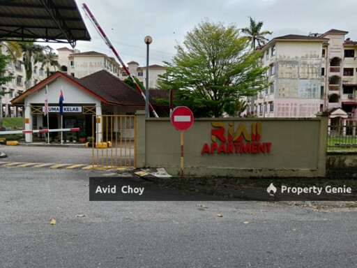 Apartment Ria 2, Megah Ria, 3 Bedrooms (Full Loan)