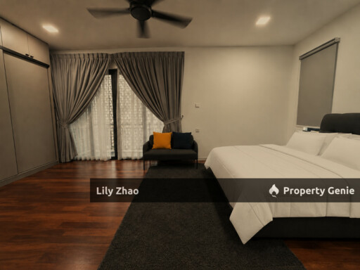 3-Storey Semi-Detached Luxury House for Rent, 4Bed 5Bath, Exclusive Unit, Gated & Guarded, Likas, Kota Kinabalu.