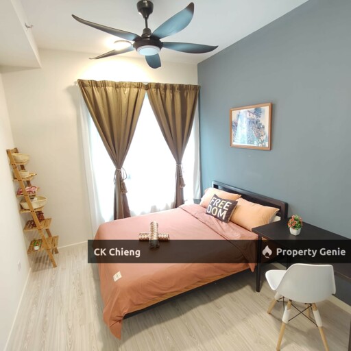 MetaCity Rent, Fully Furnished 3 Rooms, Near MRT Putra Permai Seri Kembangan