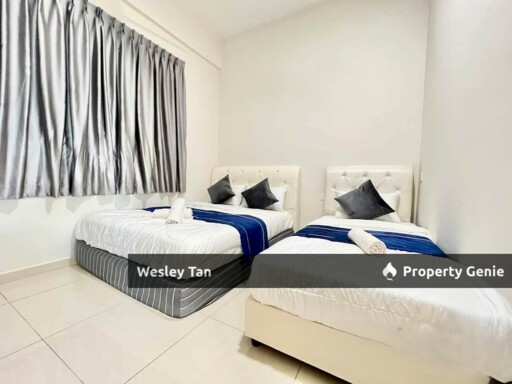 Ong Kim Wee Melaka City View 3rooms Freehold Condo Fully Furnished & Fitted