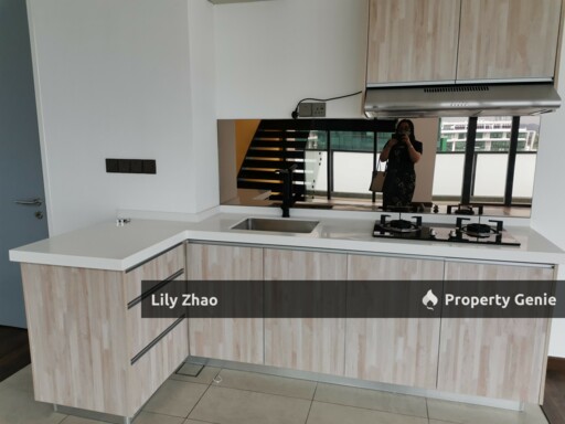 Penthouse Duplex Sea View for Sale Corner Lot, 1,586 sf, Renovated @ Riverson, Kota Kinabalu City Centre