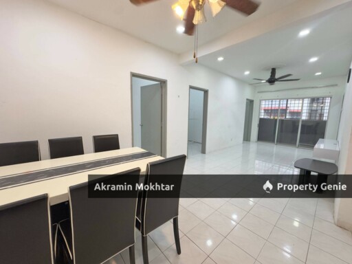 LOW LEVEL, NEAR MRT & 1 PARKING | PANGSAPURI PUTRA INDAH TAMAN PINGGIRAN PUTRA, SERI KEMBANGAN