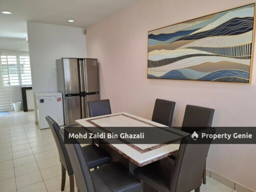 Fully furnished 3 storey terrace