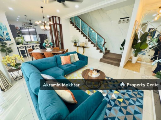 END LOT & Fully Renovated | 2 Storey Terrace Avenham Garden Eco Grandeur, Puncak Alam Selangor