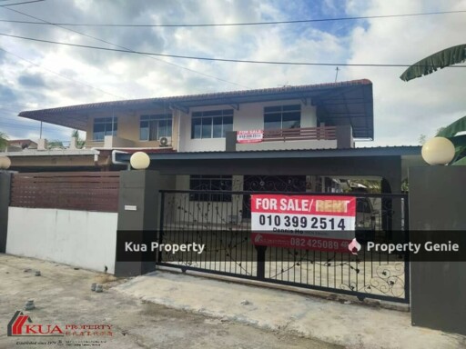 Double Storey Semi-Detached House For Sale! Located at Nanas Road West