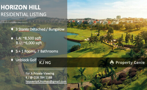 HORIZON HILL RESIDENCE LEASING @ K J 018 784 1188