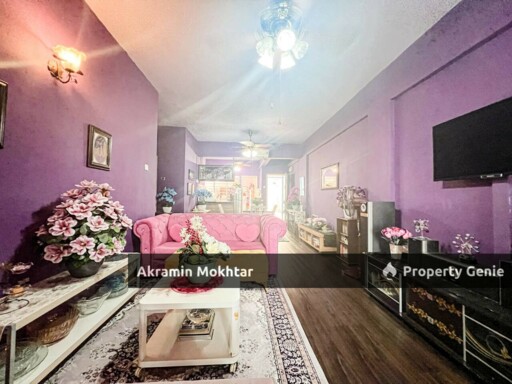 Freehold, Renovated & 1 Covered Parking | Nilam Puri Condominium Bandar Bukit Puchong 2, Puchong