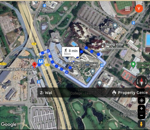 Condo Next to LRT For Rent @PJ @Subway @subang @Kelana Jaya @LRT