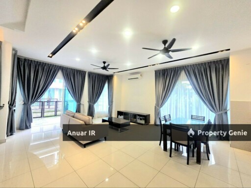 [CORNER LOT EXTRA LAND] 3-storey Terrace Superlink Tiara South