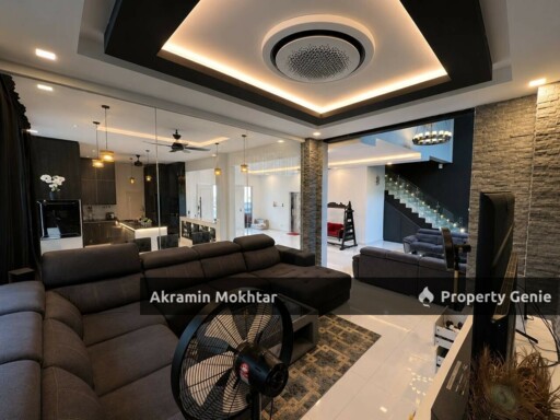 Facing Open, Corner Lot, Fully Renovated & Extended | Reflexion Pool Villa 3 Storey Puchong, Nusaputra Timur