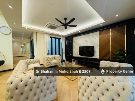 3-STOREY SUPERLINK TERRACE ANGGUN KIRANA, SETIA ALAM SHAH ALAM .