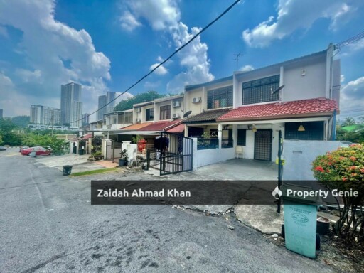 TAMAN DELIMA CHERAS KUALA LUMPUR DOUBLE STOREY TERRACE HOUSE FOR SALE ENDLOT FREEHOLD MAIN DOOR FACING SOUTH PRICE ALREADY DROPPED