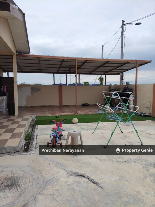 {TELUK INTAN} Rumah Corner Siap dengan awning, grill, kipas siling, aircon, heater dan lampu