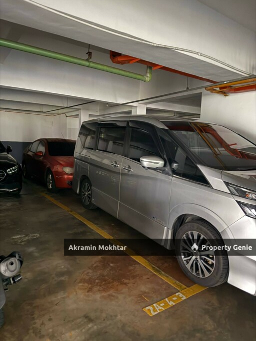 RENOVATED, PARTIALLY FURNISHED & 2 PARKING | (SPACIOUS UNIT) SRI LOJING CONDOMINIUM, SECTION 10,  WANGSA MAJU KUALA LUMPUR