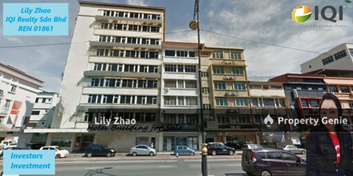 Prime 9-Storey Hotel Building for Sale, Investor Investment Tourists Attractions Spots in the Heart of Kota Kinabalu City Centre, Sabah, Malaysia