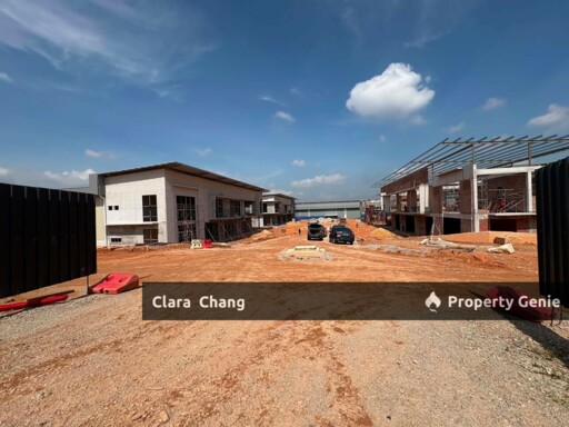 Senai Idaman Brand New Modern Design 1.5 Storey Detached Factory for Sale