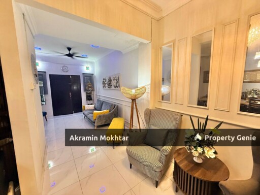 FREEHOLD, FACING OPEN & FULLY RENOVATED |  2 STOREY TERRACE INTERMEDIATE @ BANDAR PUTERI KLANG
