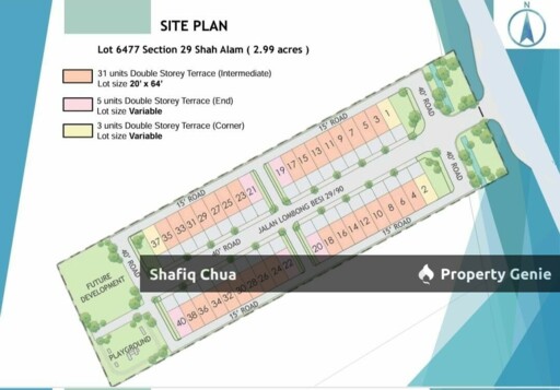 (Melayu Sahaja) Rumah Teres 2 Tingkat Kg Lombong, Seksyen 29 Shah Alam