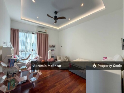 Corner Lot, Modern Design & Fully Furnished |  3 Storey Bungalow at Perdana Heights U10, Shah Alam