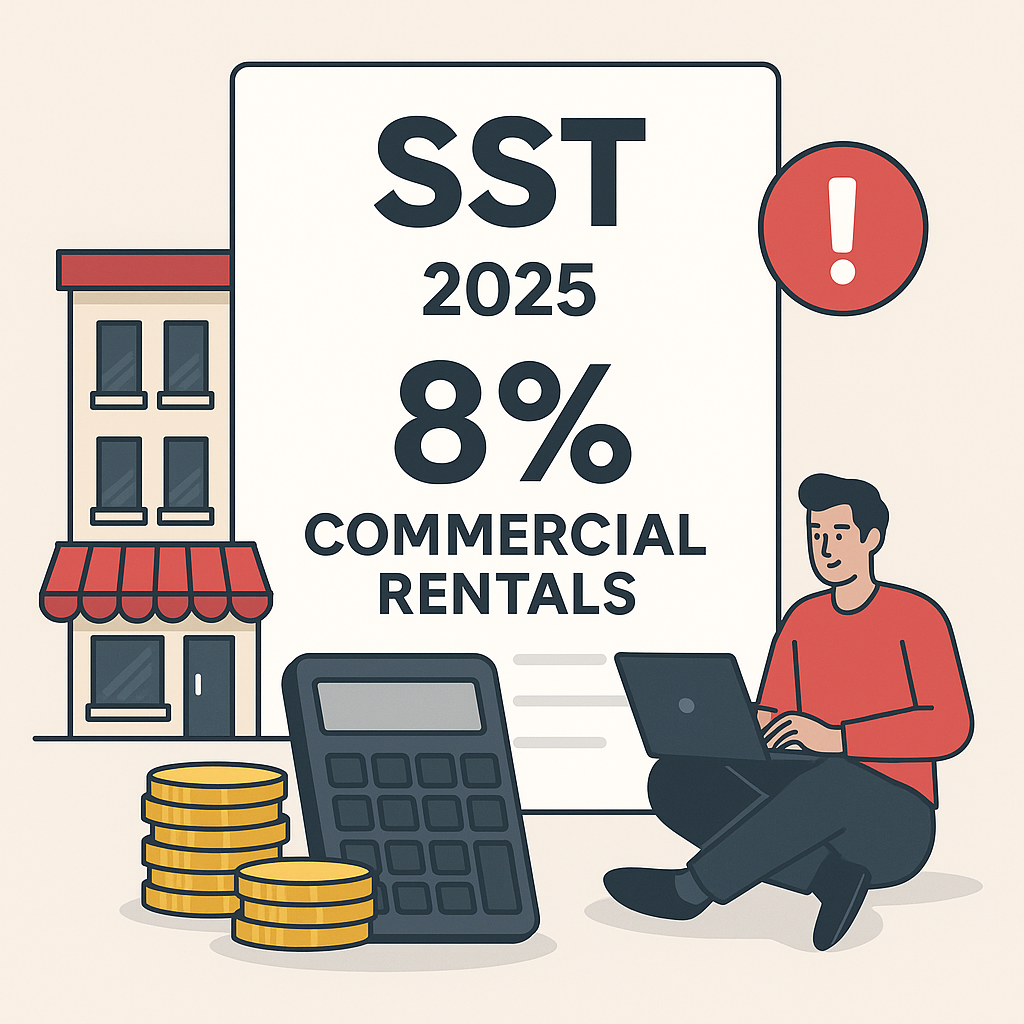 2025年马来西亚SST 8%新税制:商业租赁如何应对这场变革?