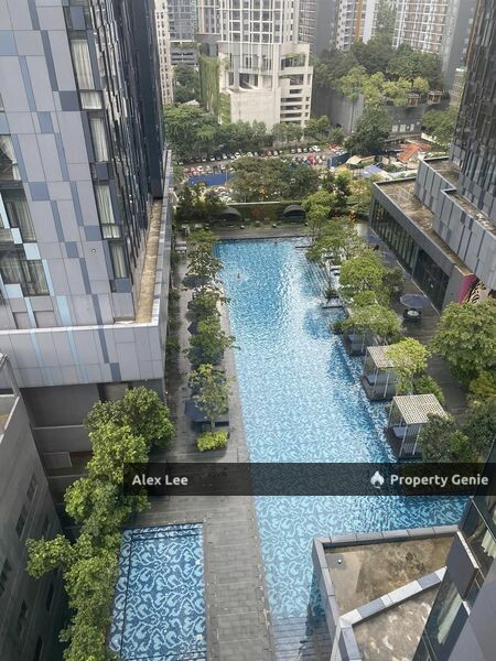 Ascott Star Residence with Sky Infinity Pool  Facing KLCC for Sale