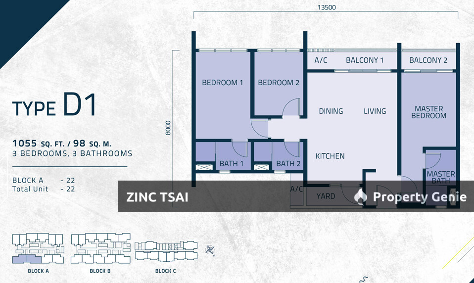 Trion @ KL_End Lot {Save RM 72,000} 4~7 mins drive to MRT Chan Sow Lin (Interchange Line)_Short drive to Sunway Velocity, IKEA Cheras & MyTOWN Shopping Centre