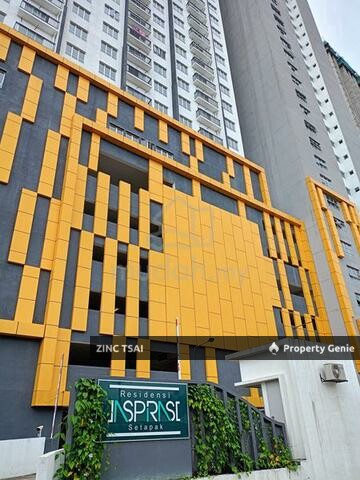 Residensi Inspirasi Setapak🔥Rumahwip🔥Save RM 60,000🔥7 mins drive to LRT Gombak🔥6 mins drive to Setapak Central Mall