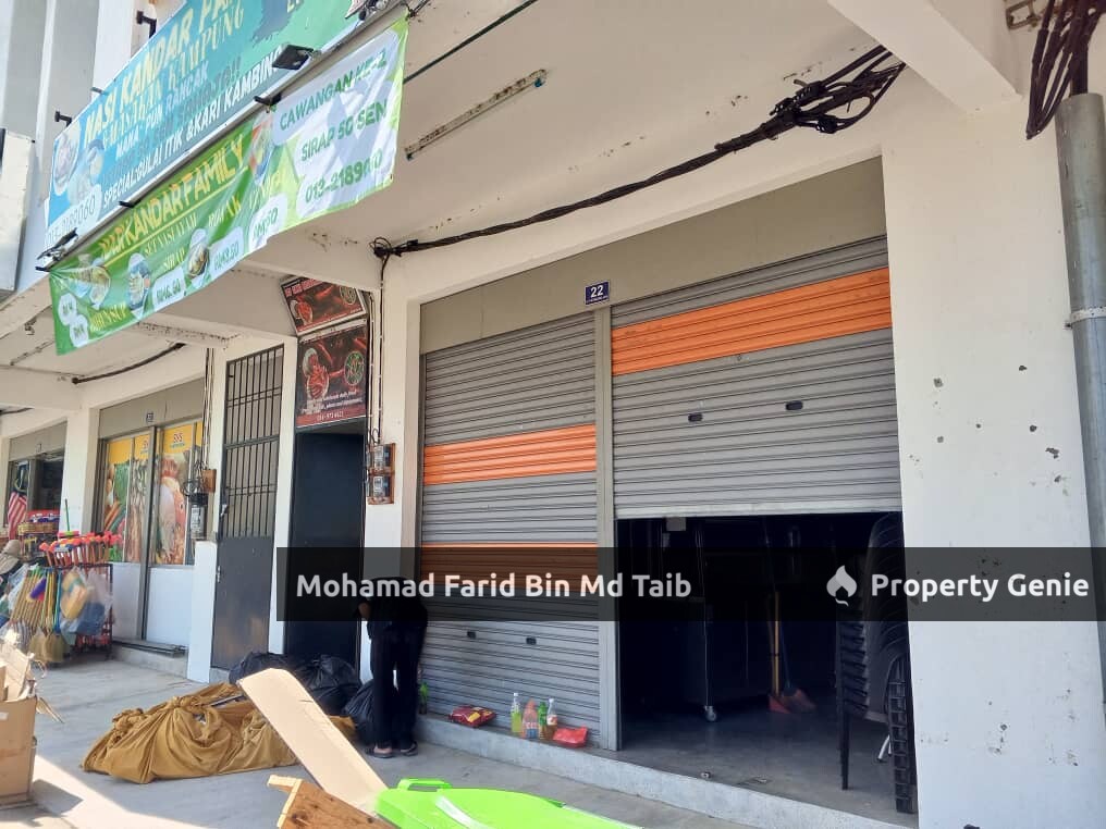 Shoplot di Yan Berdekatan Pantai Murni Yan Kedah Untuk Dijual
